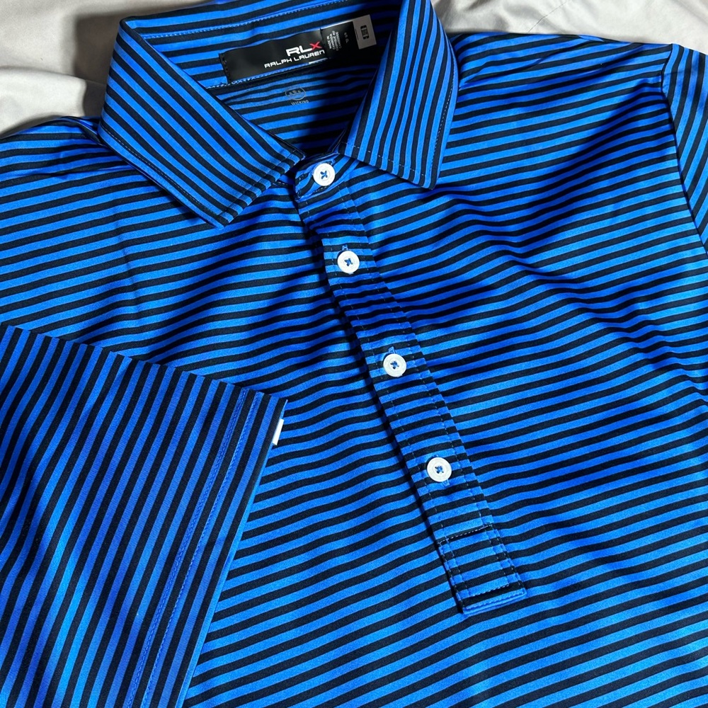 NWOT - 2022 Polo Ralph Lauren Golf Shirt - Blue RLX